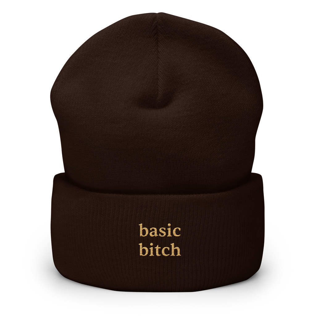 Basic Bitch Beanie (Starbucks Version)